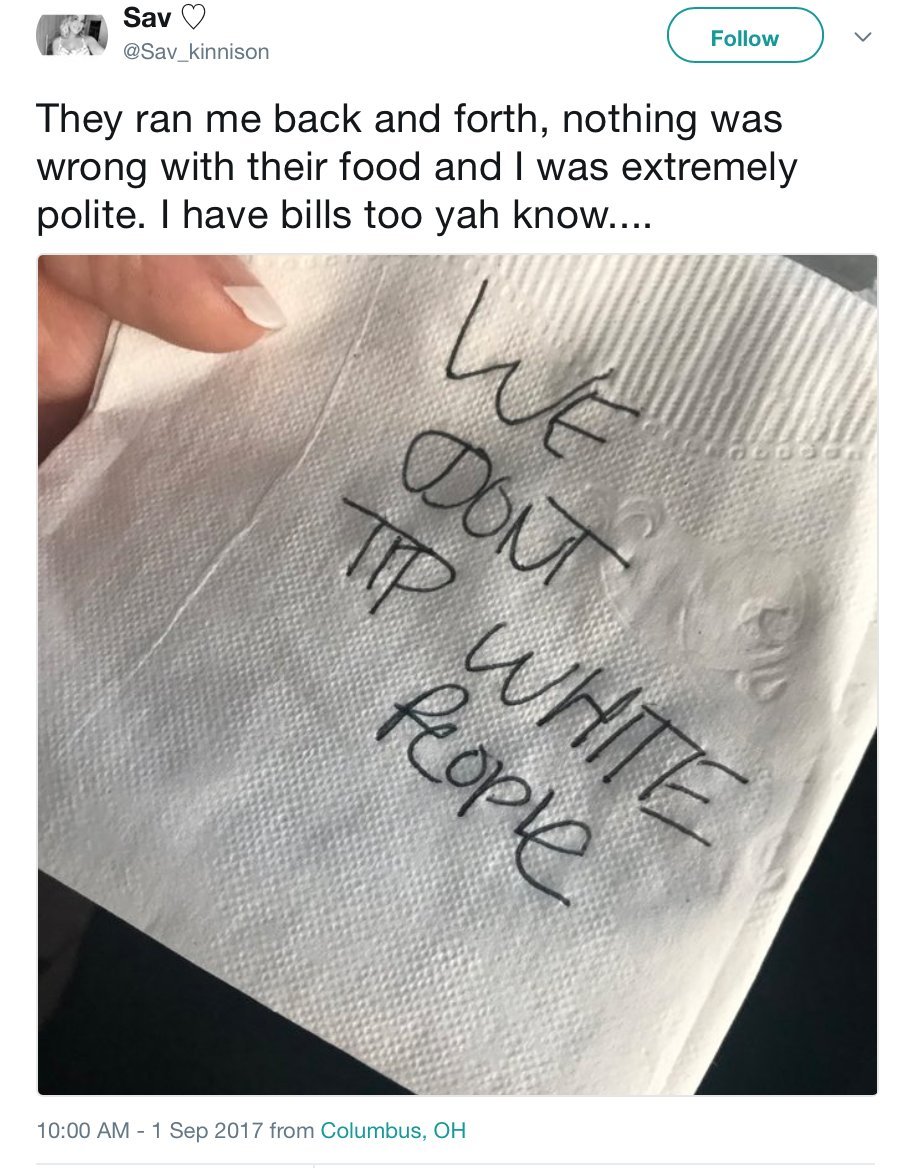 swagintherain:    it’s not a mental illness, just racism.  