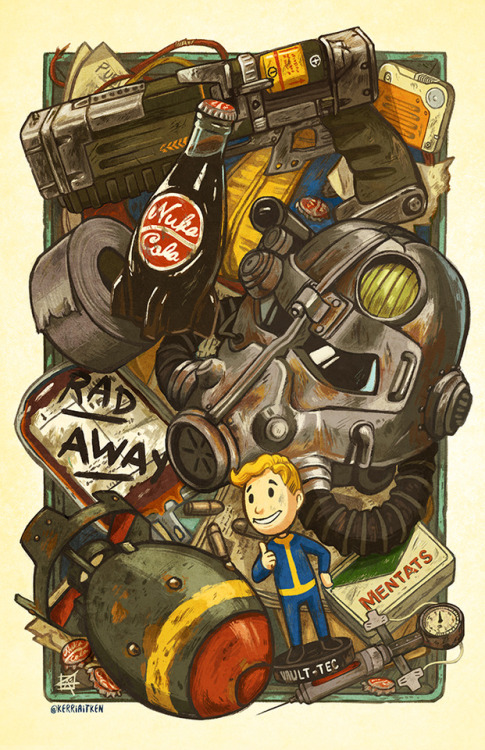 kerriaitken - Goodies from the wasteland!Prints