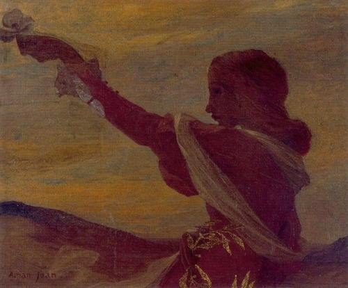 loumargi:Edmond-François Aman-Jean The Muse