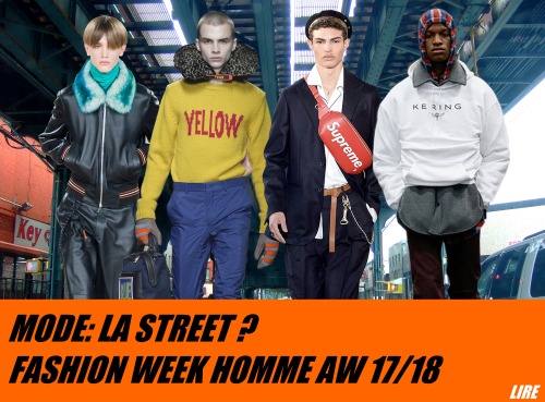 4 points et 4 designer à retenir de la Fashion Week à HOMME à Paris FALL 2017:Le bilan des collectio