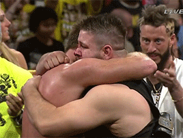 mithen-gifs-wrestling:    Kevin Steen/Owens and El Generico/Sami Zayn embracing, part 2 of 2 (part 1)  