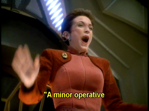 Star Trek: Deep Space Nine S01e13 "Battle Lines"