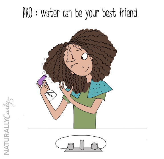 prican-lioness:  Pros and Cons of Curly Hair with Tall n Curly from Naturally Curly