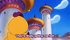 didusaydisney:  Aladdin’s getting married, and it’s gonna beThe wedding of the centuryAmazing how Aladdin could’ve come so far! 