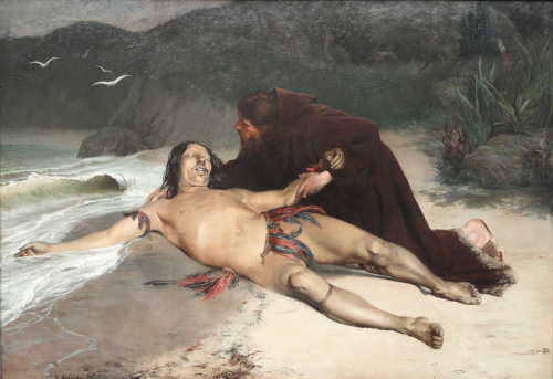 Rodolfo Amoedo, The Last Tamoio, 1883