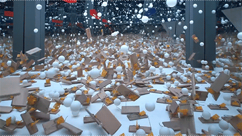 jhameia:  ghastly-h-crackers:  blazepress:  1,650 Mousetraps Set off a Huge Ping-Pong