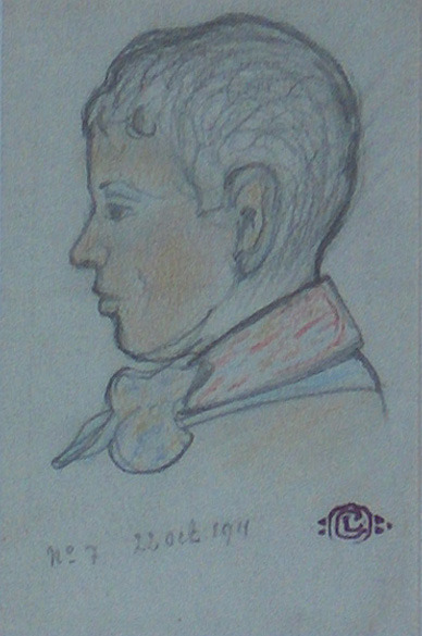 Profile of a Young Boy, 1911, Georges Lemmen