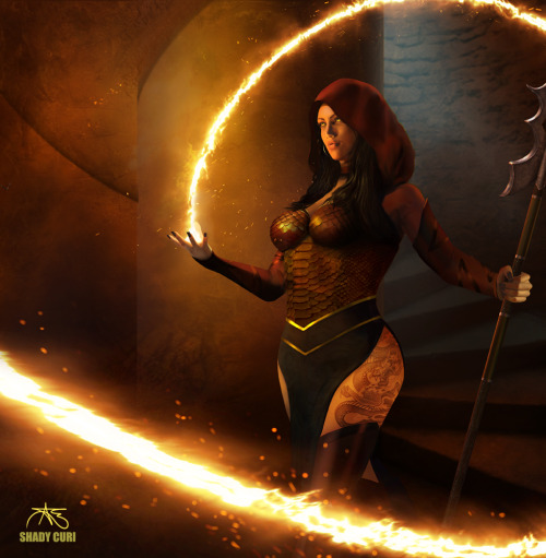 danddartfan:  [OC] Guiding Flame by Shady