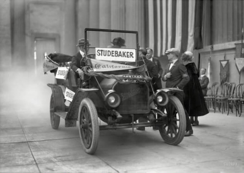 1923 A Studebaker in San Francisco, California. From America in the 1920′s, FB.