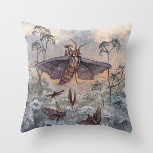 fytehardman: sosuperawesome: Throw pillows by Ulla Thynell on Society6 15% OFF EVERYTHING + FREE WOR