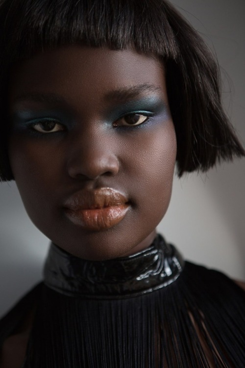 worldwidefashion: ‘Moonlight’ Adual Akol for BEAUTIFUL BLOOD Magazine — August 201