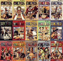 weeklyshonen:  One Piece (ワンピース, Wan Pīsu) tankōbon 1-71 + some Color Spreads according to the moments. 