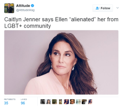 shadow-bear-beast:  gigaguess: fifthwave-sideblog:  nevaehtyler: Or maybe she alienated herself when she fetishized being a woman + said that gay marriage is wrong. Just a thought 🤔 caitlyn: i support trump and don’t understand gay marriage lgbt