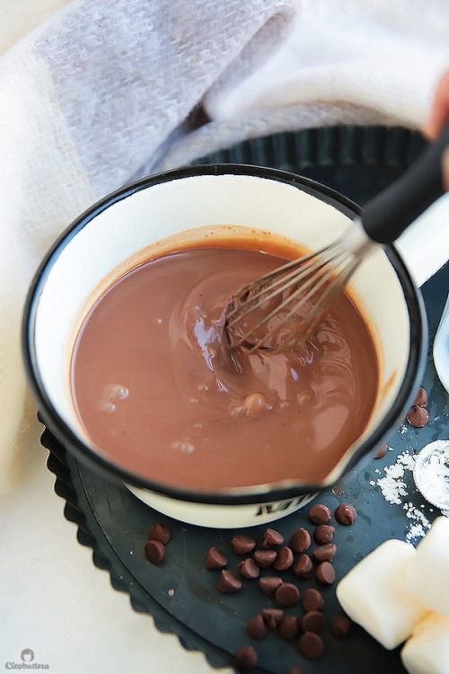 sweetoothgirl:Thick and Creamy Nutella Hot ChocolateFollow Us On Instagramhttps://www.instagram.