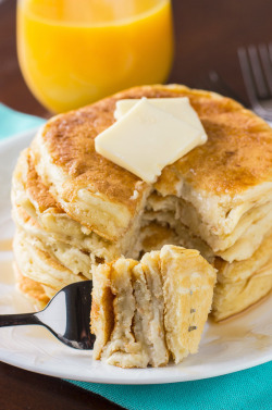 verticalfood:  Homemade Buttermilk Pancakes