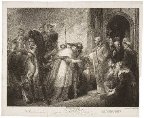King Henry the Eighth. Act IV, Scene II. Abbey of Leicester. Wolsey, Northumberland, and attendants,
