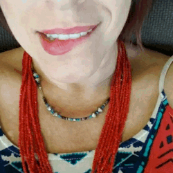 Brazennblushing:  I Was Asked What My Lip Bite And Smile Looked Like….Here Ya Go!