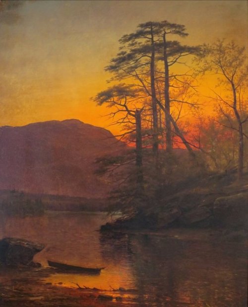 Evening on the Ausable River, Arthur Parton, 1875-79