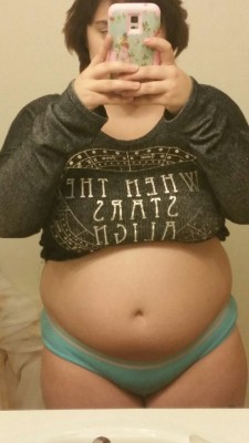 foxinpanties:  Hey ya’ll its been a while. I just had a huge dinner and I’m super full! (But I’m sure I could shove more in my mouth)