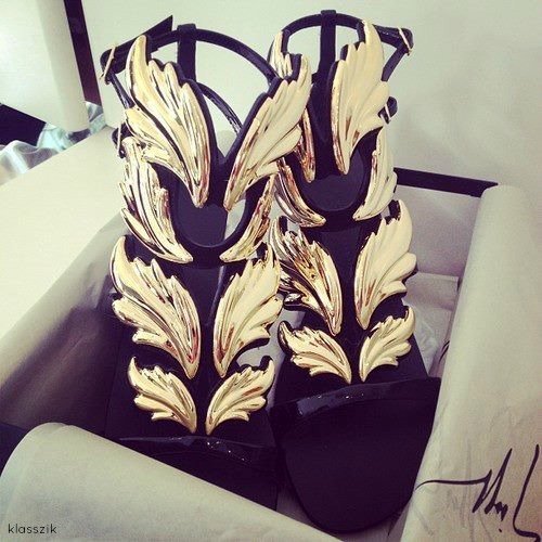 goldenruless: klasszik: Edited by me.These are my favorite Giuseppes Zanotti’s shoes. They&rsq