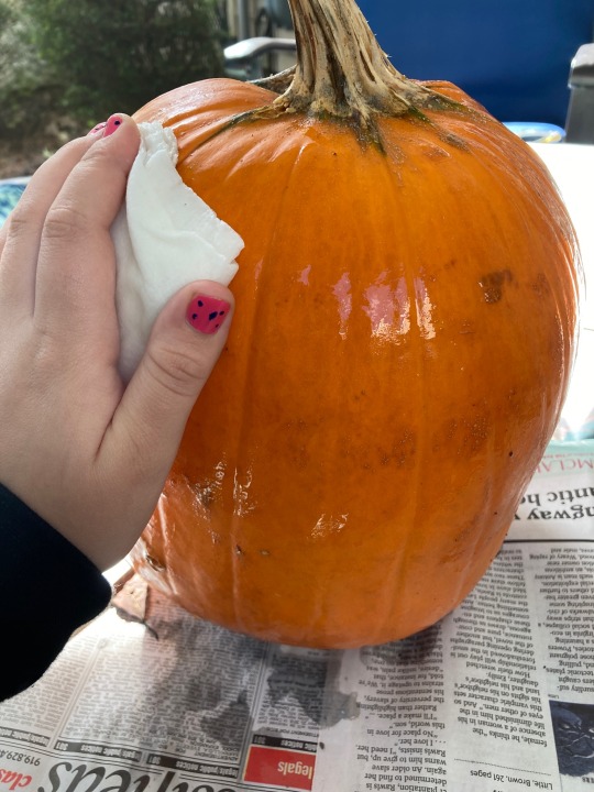 Girl Fucks Pumkin Stem