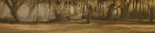 ncrossanimation:Some backgrounds I designed and painted for Over the Garden Wall - Chapter 2 “