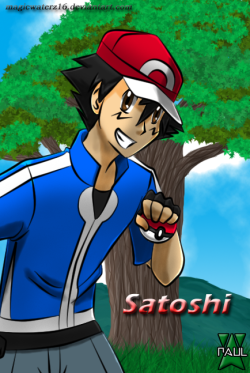 magicwaterz16:Pokemon- Satoshi XY by Magicwaterz16