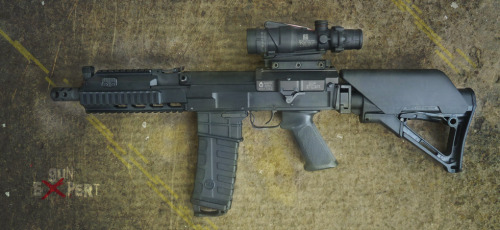 Heavily modified VZ58 in 5.56