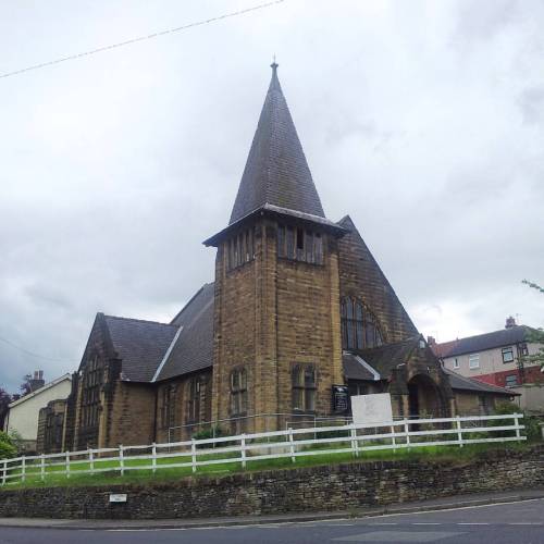 The #church Of God Of #prophecy In #Huddersfield 1.7.16 #latergram - I Particularly Like The #fence (at