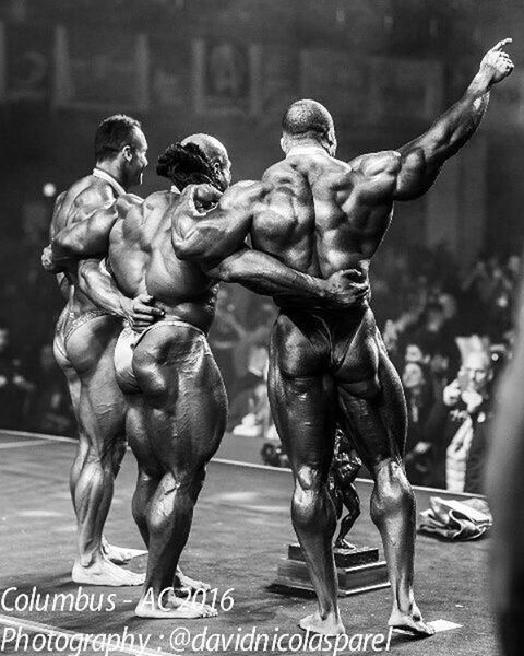 shavedballs2:  @king_of_the_gym_jl @officialkaigreene @cedricmcmillan #arnoldclassic