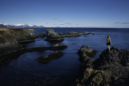 One week in Iceland. A self portrait series.