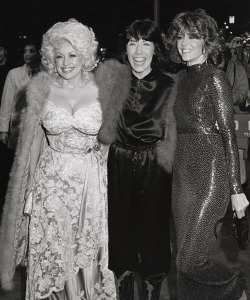 dollydaily:  Dolly Parton, Lily Tomlin, and