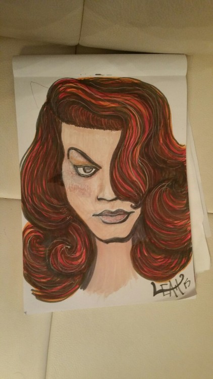 My drawing of Ann Margret