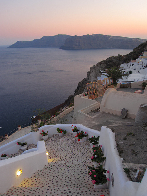 geographyofhappiness:â€œ Santorini by carlossg on Flickr. / via ode-to-the-worldâ€