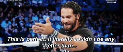 supreme-leader-hux:  Seth Rollins actually hitting on Sami Zayn in front of a live audience 