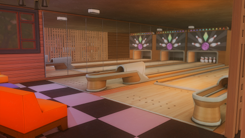 Retro Bowling A Bowling Bar/diner ByDizzyScabiosa