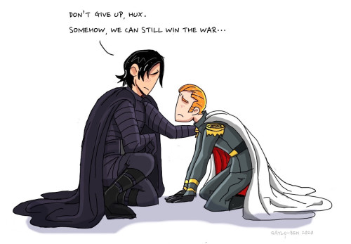 Duel of the Fates - Kylux “Dont give up, Hux” one of my favorite moments from the Duel of the Fates 