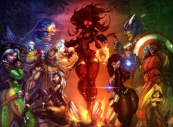 riseofthejuggernaut:  X-Men vs Avengers