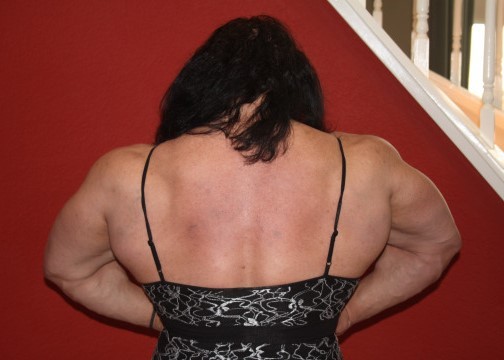 zimbo4444:  ..Tina Zampa..sexy massive muscle.. 