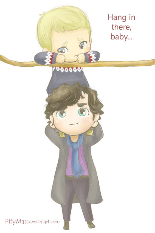 fuckyeahjohnlockfluff: Hang in there, baby by PityMau