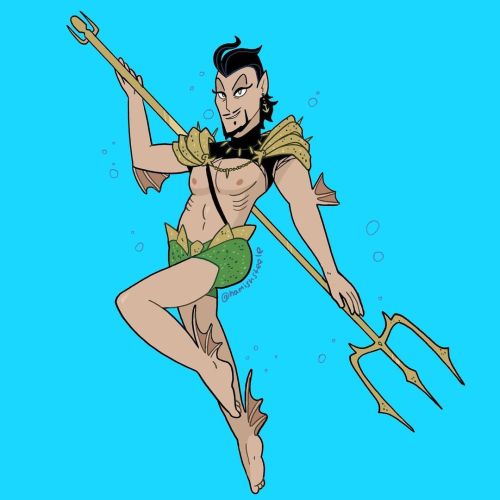 hamishsteele:XMEN for XMAS #19 Sub-Mariner / Namor McKenzie #marvel #xmen #illustration https://www.