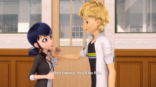 megatraven:  Some people seem to have forgotten how much Adrien notices, compliments, and appreciates Marinette, so let me remind ya: