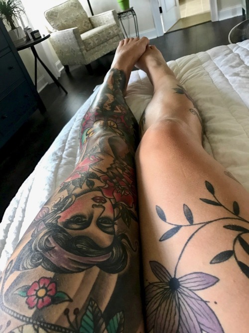 Leg TattoosLegs belong to Carrie Capri @therealcarriecapri