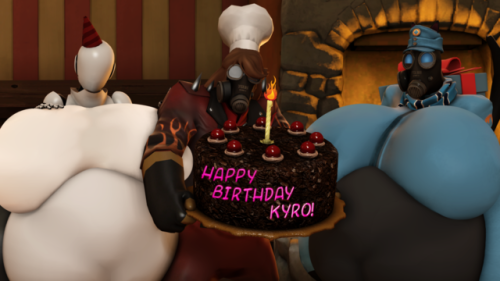 “Cake :D” ~ by Fattybulous.“Happy Birthday @kayakazan-fat“ ~ &lt;3 Featured: @fat-haydee and @emiko-