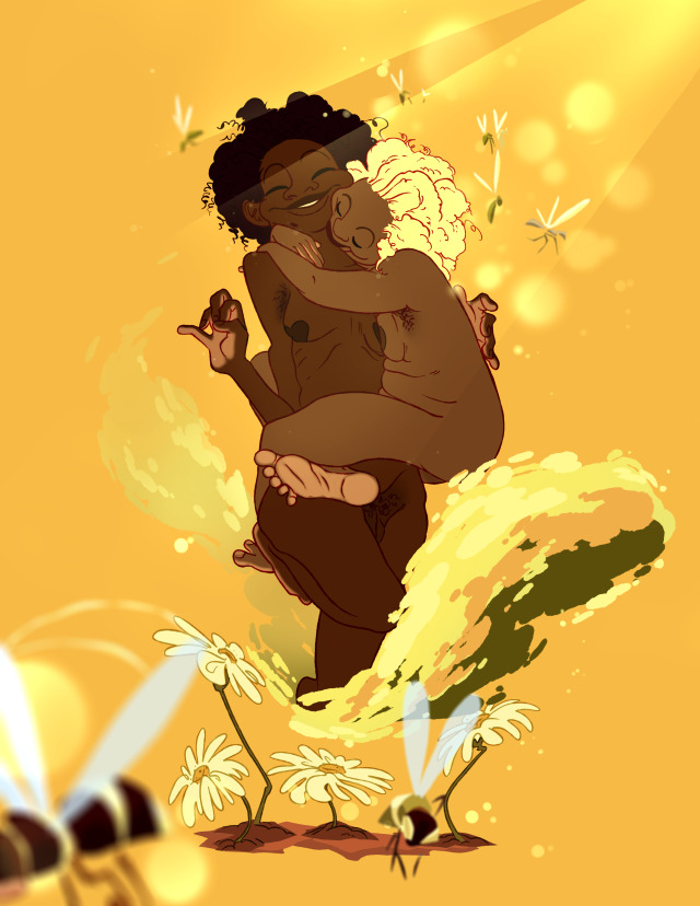 💛🐝, daisy rings + sugar bees, you’re the sweetest thing to me