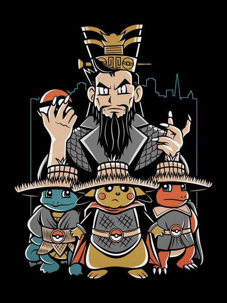 insanelygaming:  Big Trouble in Little Kanto Prints and t-shirts available on Society6 Created by Matthew J Parsons