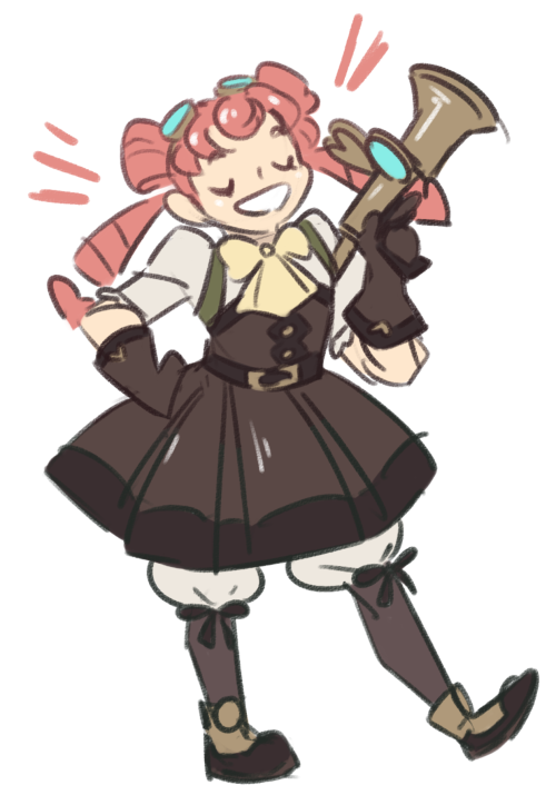 blueskittlesart:by far the best part of dgs is dr. watson being a 10 year old magical girl