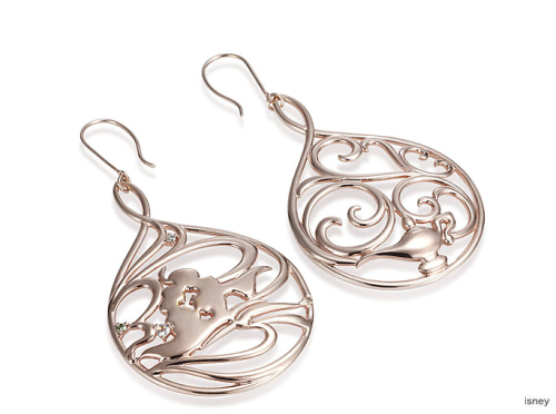 K-UNO Ordermade Aladdin and Jasmine earrings 