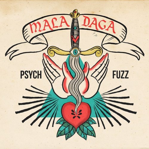 New world, new band. Logo I designed for my new psych fuzz band @maladagaband❤️⚡️ Premier concert 