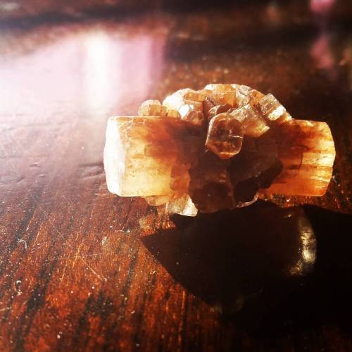 A Lovely Piece Of Aragonite That I Own. #mosstroll #gem #minerals #crystals #aragonite #magic